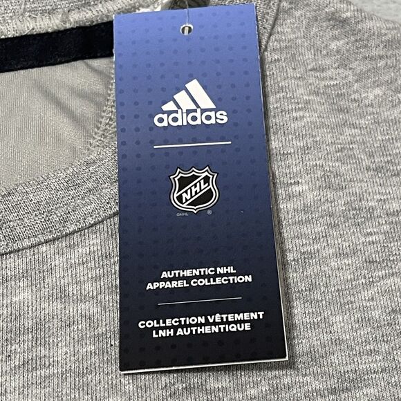 Seattle Kraken Sweatshirt Mens XL Gray adidas Reverse Retro Vintage Crewneck NEW - Picture 5 of 12